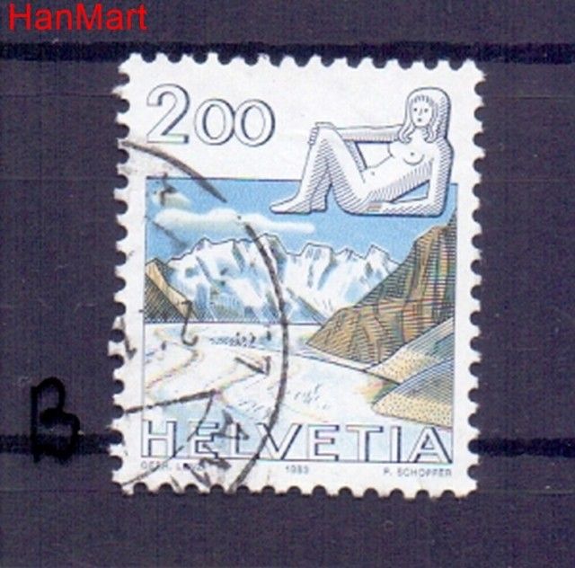 Znaczek Szwajcaria 1983 Stemplowane