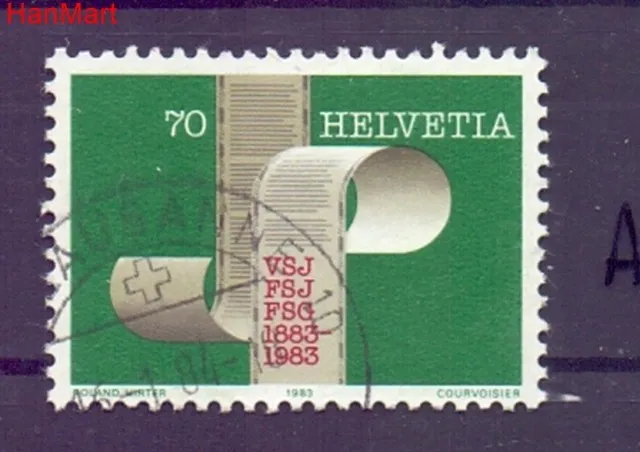 Znaczek Szwajcaria 1983 Stemplowane