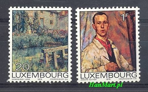 Znaczek Luksemburg 1975 Mi 906-907 Czyste **