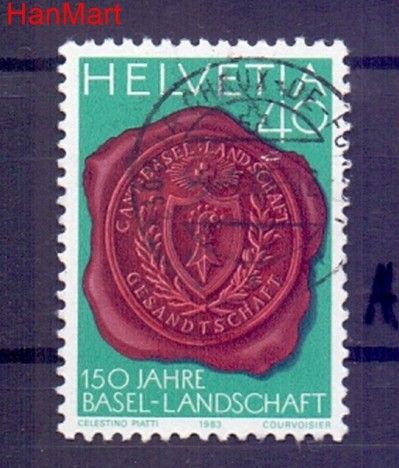 Znaczek Szwajcaria 1983 Stemplowane