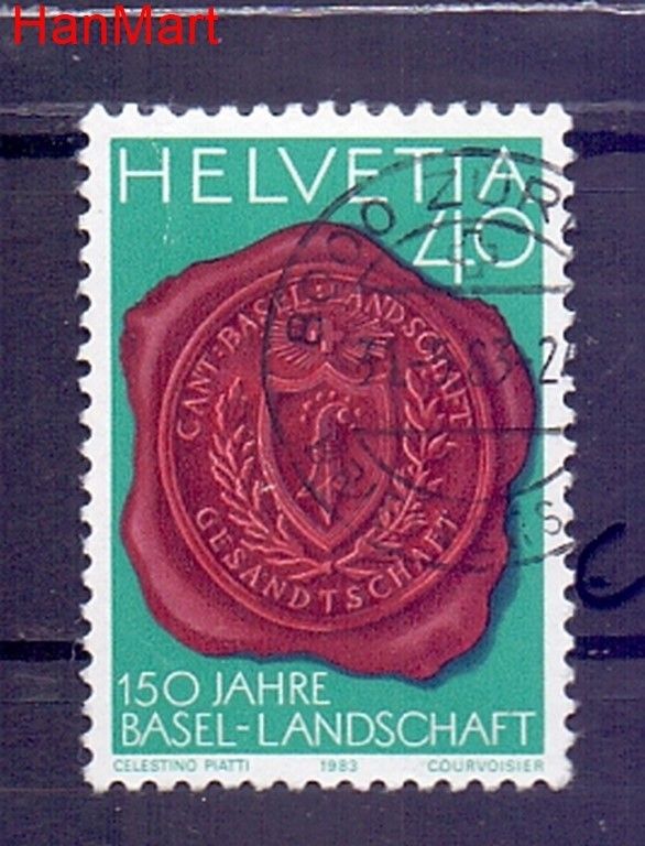 Znaczek Szwajcaria 1983 Stemplowane