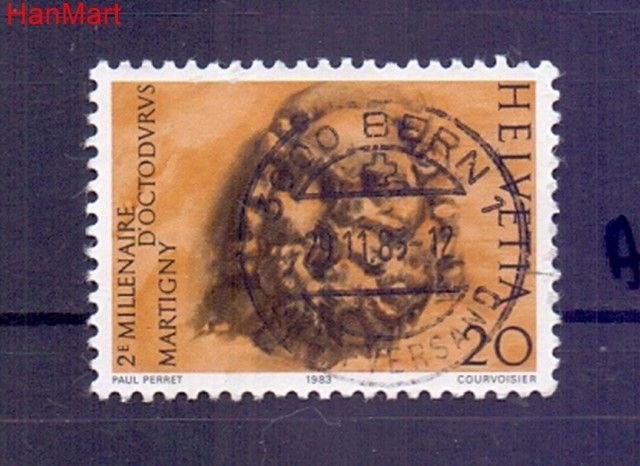 Znaczek Szwajcaria 1983 Stemplowane