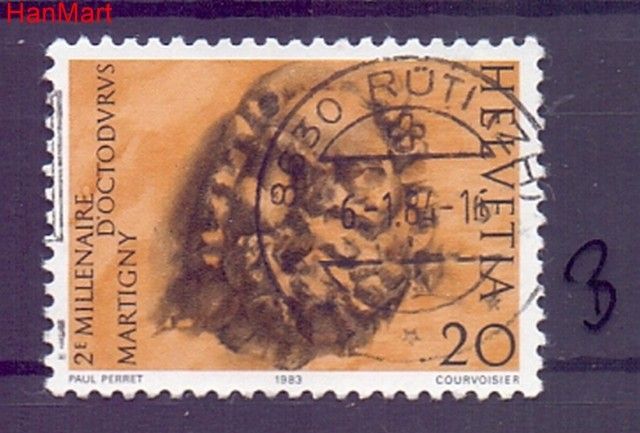 Znaczek Szwajcaria 1983 Stemplowane