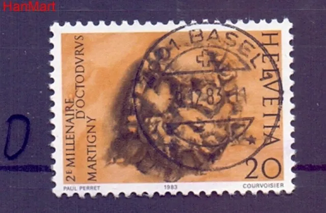 Znaczek Szwajcaria 1983 Stemplowane