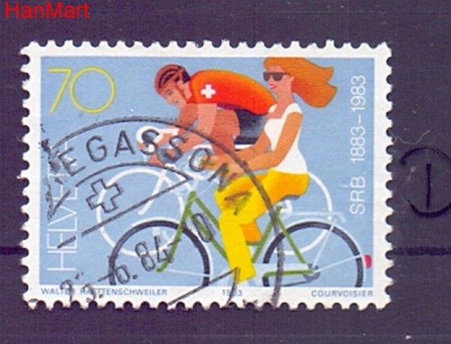 Znaczek Szwajcaria 1983 Stemplowane