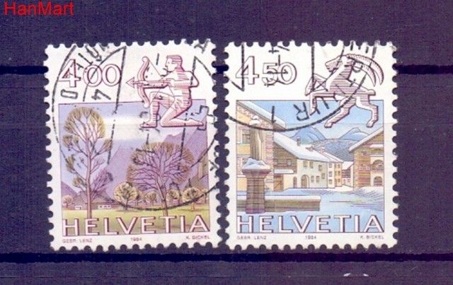 Znaczek Szwajcaria 1984 Stemplowane