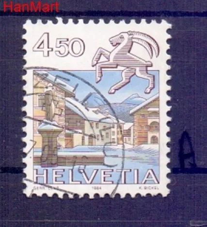 Znaczek Szwajcaria 1984 Stemplowane