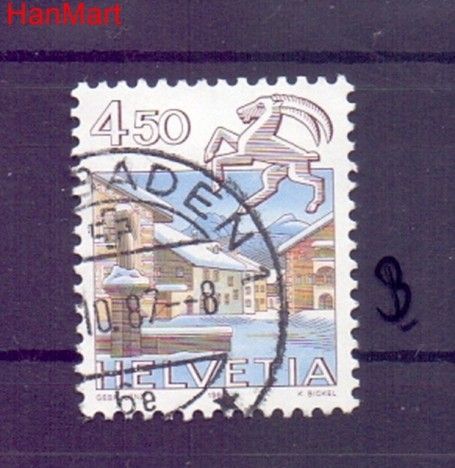 Znaczek Szwajcaria 1984 Stemplowane