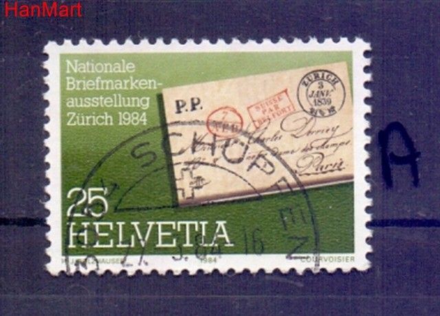 Znaczek Szwajcaria 1984 Stemplowane