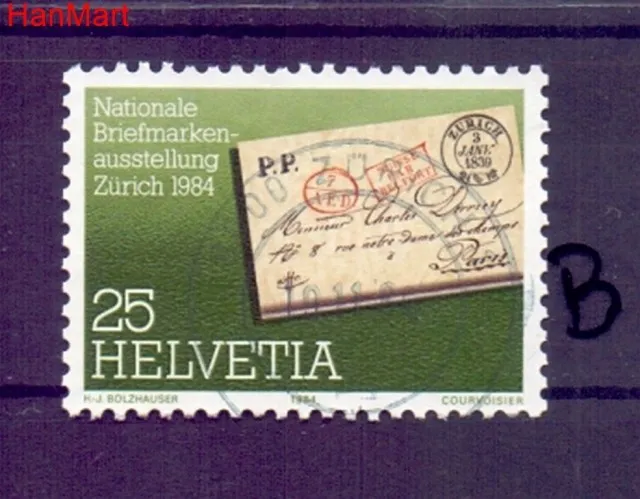 Znaczek Szwajcaria 1984 Stemplowane