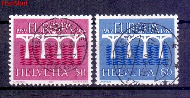 Znaczek Szwajcaria 1984 Stemplowane