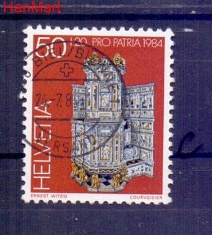 Znaczek Szwajcaria 1984 Stemplowane