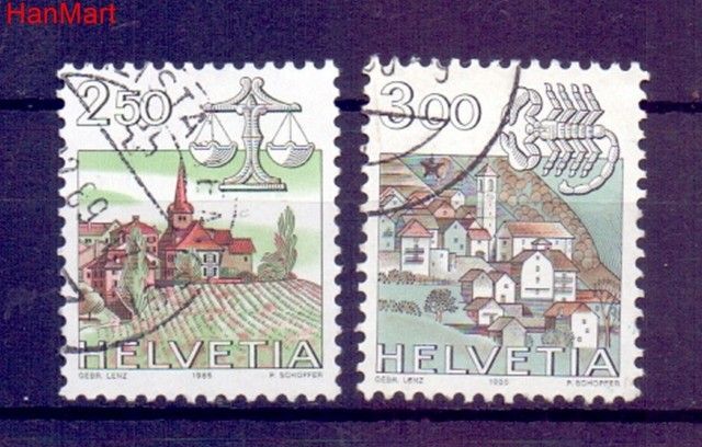 Znaczek Szwajcaria 1985 Stemplowane