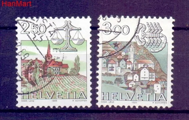 Znaczek Szwajcaria 1985 Stemplowane