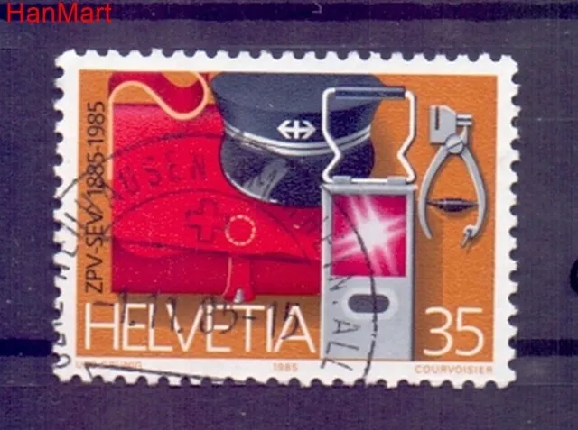 Znaczek Szwajcaria 1985 Stemplowane