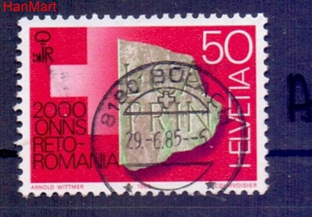 Znaczek Szwajcaria 1985 Stemplowane
