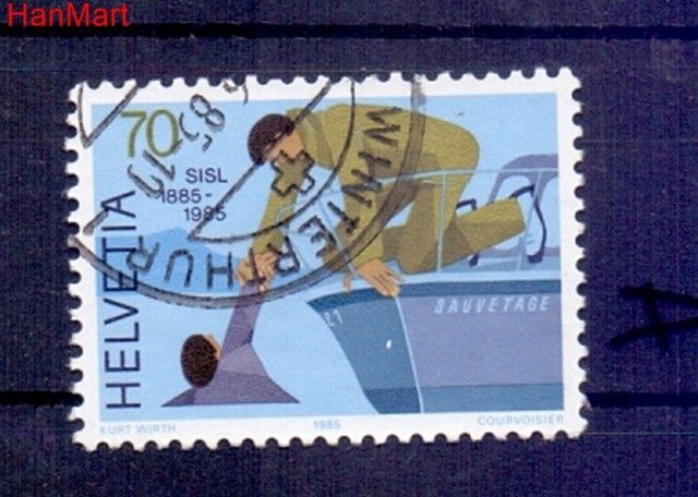 Znaczek Szwajcaria 1985 Stemplowane