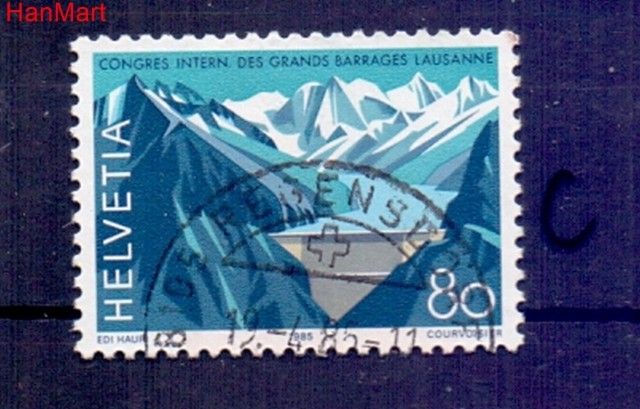 Znaczek Szwajcaria 1985 Stemplowane