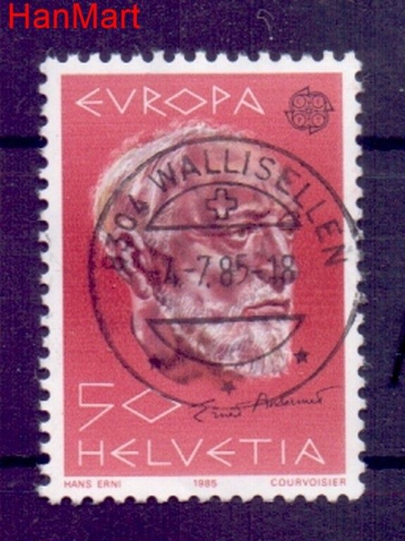 Znaczek Szwajcaria 1985 Stemplowane