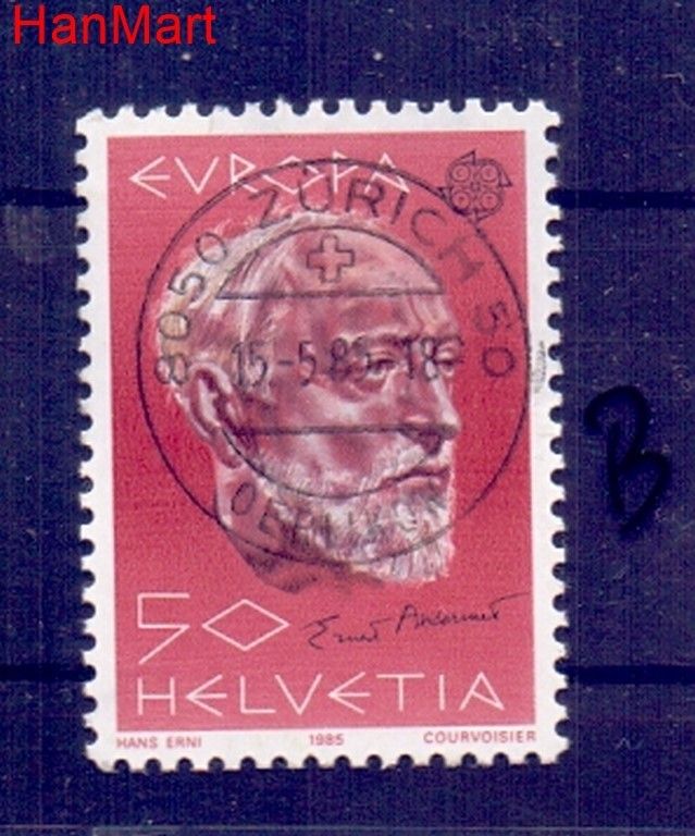 Znaczek Szwajcaria 1985 Stemplowane