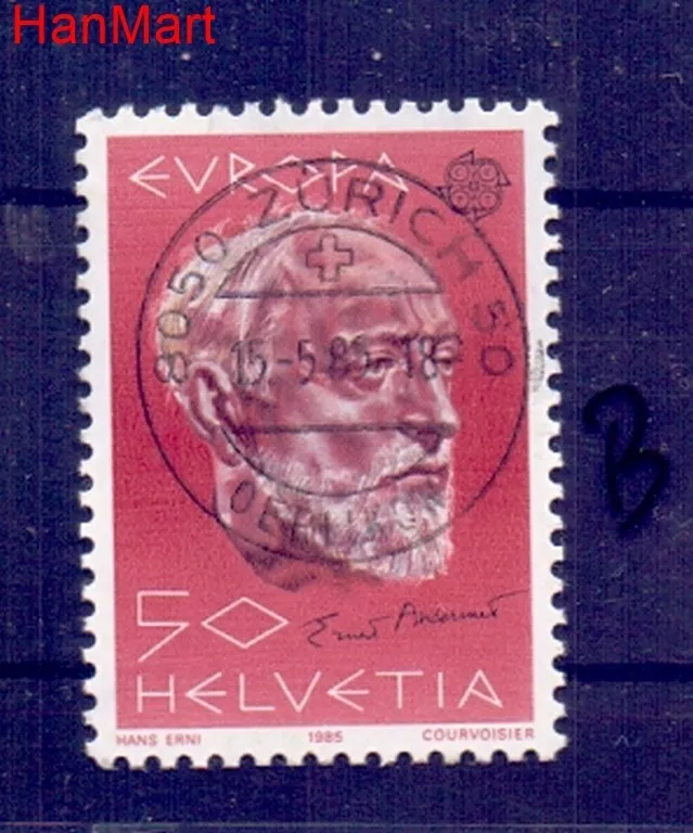 Znaczek Szwajcaria 1985 Stemplowane