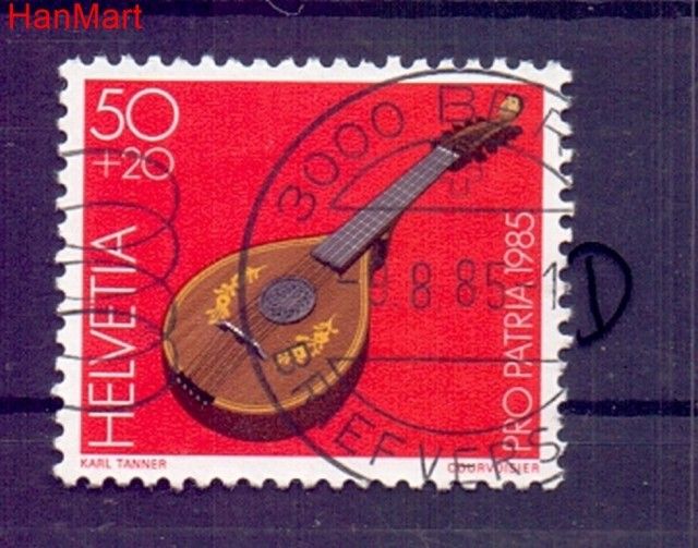 Znaczek Szwajcaria 1985 Stemplowane