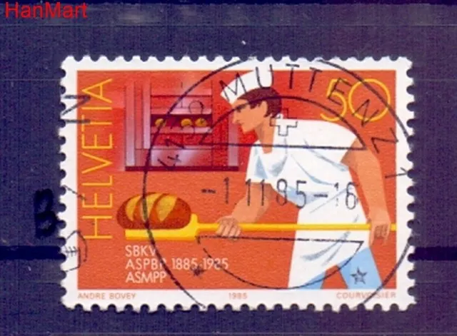 Znaczek Szwajcaria 1985 Stemplowane