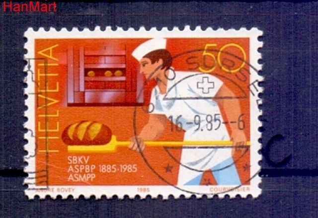 Znaczek Szwajcaria 1985 Stemplowane