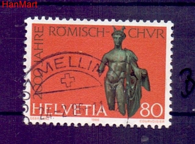 Znaczek Szwajcaria 1986 Stemplowane