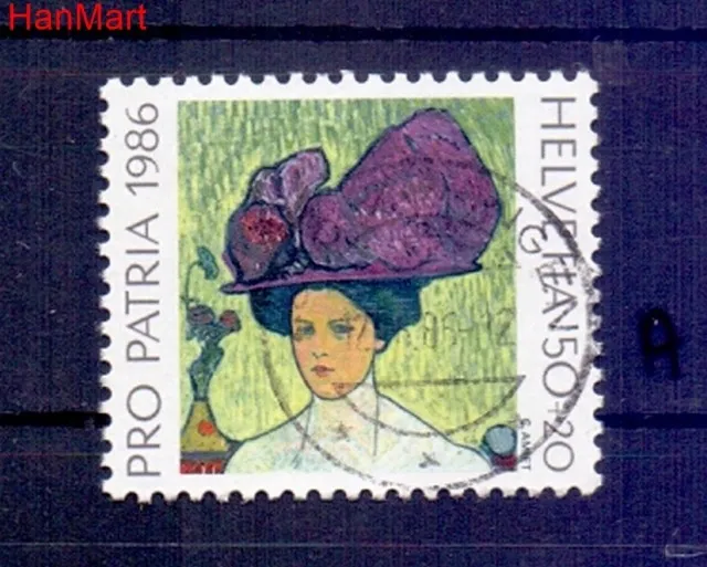 Znaczek Szwajcaria 1986 Stemplowane