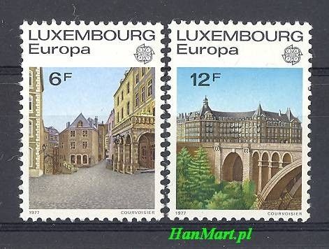 Znaczek Luksemburg 1977 Mi 945-946 Czyste **