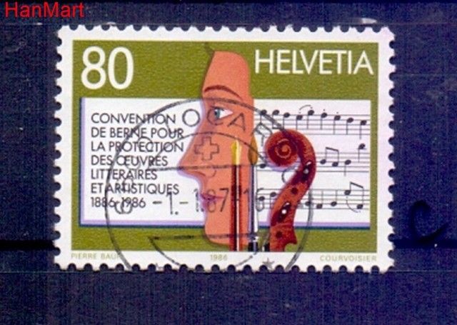 Znaczek Szwajcaria 1986 Stemplowane