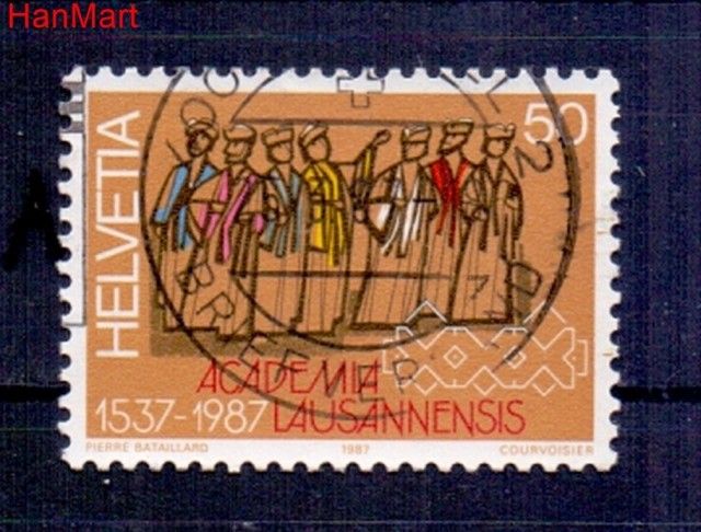 Znaczek Szwajcaria 1987 Stemplowane