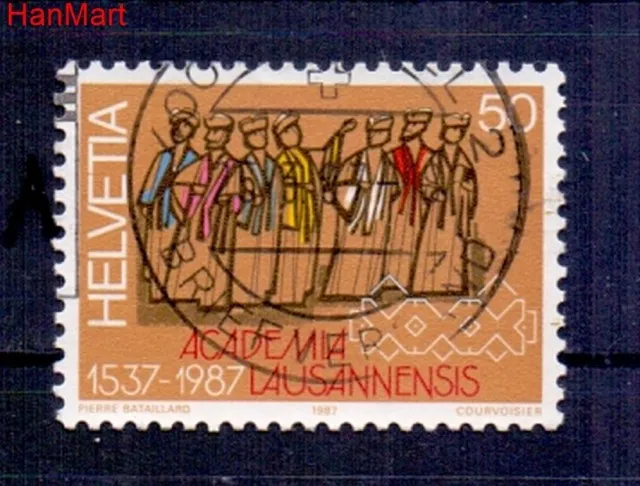 Znaczek Szwajcaria 1987 Stemplowane