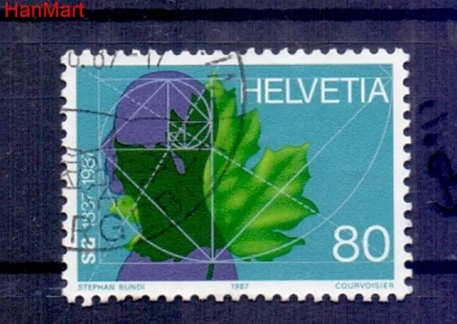 Znaczek Szwajcaria 1987 Stemplowane