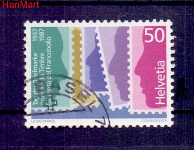 Znaczek Szwajcaria 1987 Stemplowane