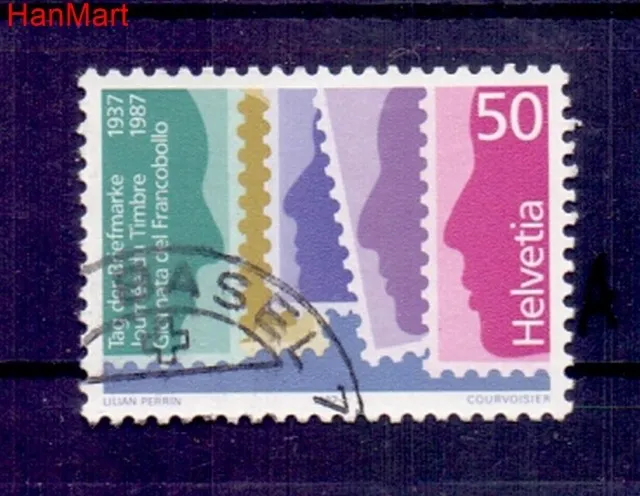 Znaczek Szwajcaria 1987 Stemplowane
