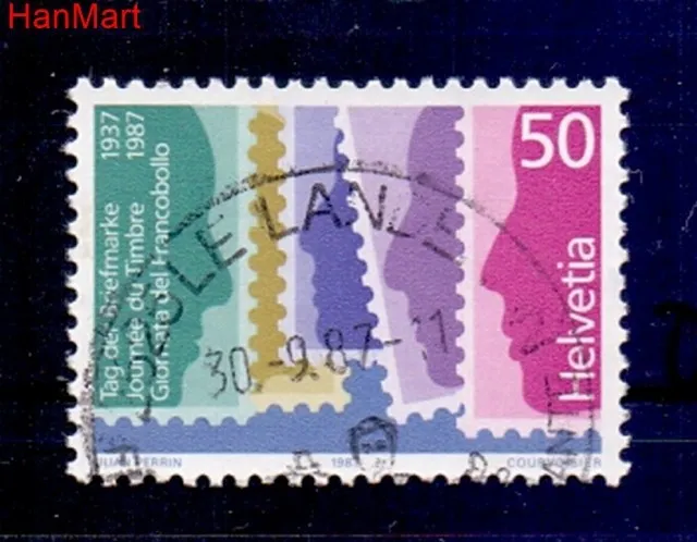 Znaczek Szwajcaria 1987 Stemplowane