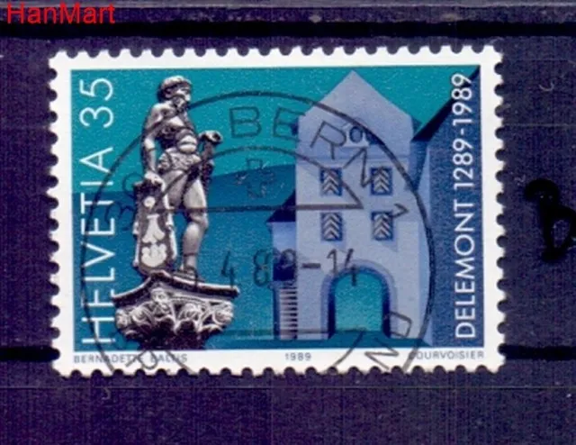 Znaczek Szwajcaria 1989 Stemplowane