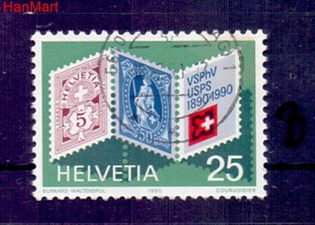 Znaczek Szwajcaria 1990 Stemplowane