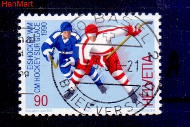 Znaczek Szwajcaria 1990 Stemplowane