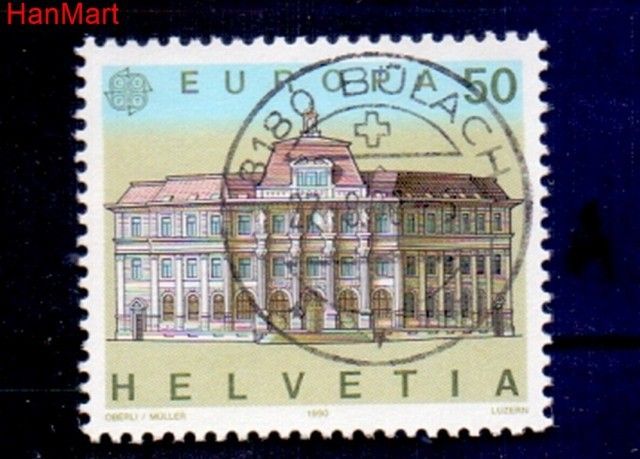 Znaczek Szwajcaria 1990 Stemplowane