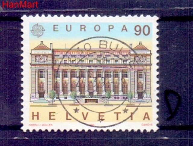 Znaczek Szwajcaria 1990 Stemplowane