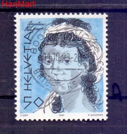 Znaczek Szwajcaria 1990 Stemplowane