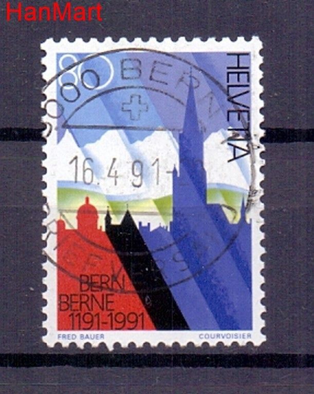 Znaczek Szwajcaria 1991 Stemplowane