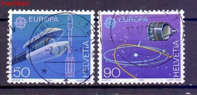 Znaczek Szwajcaria 1991 Stemplowane