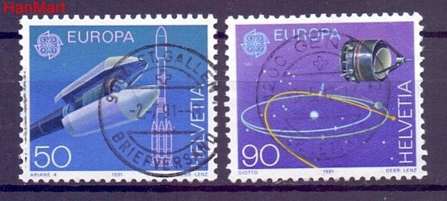 Znaczek Szwajcaria 1991 Stemplowane