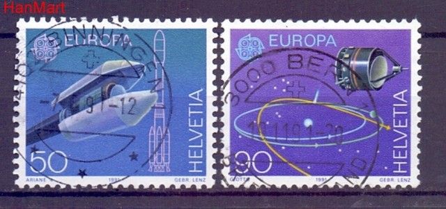 Znaczek Szwajcaria 1991 Stemplowane
