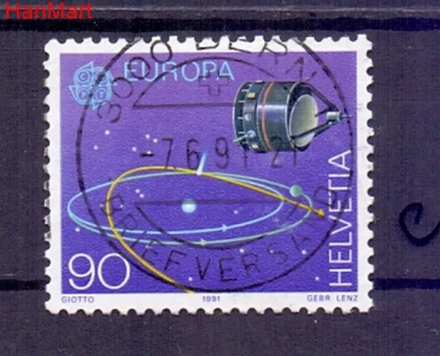 Znaczek Szwajcaria 1991 Stemplowane
