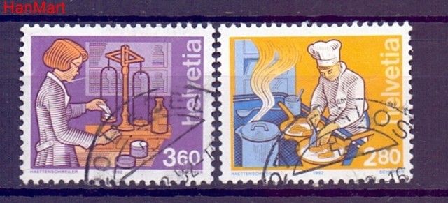 Znaczek Szwajcaria 1992 Stemplowane